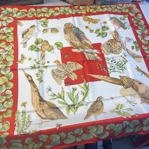 Vintage LA VIE AU GRAND AIR silk Hermes scarf